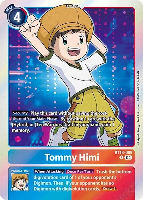 Tommy Himi [BT18-089] [Release Special Booster 2.0] | Shuffle n Cut Hobbies & Games