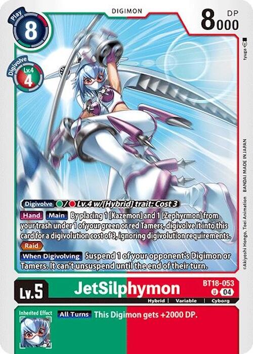 JetSilphymon [BT18-053] [Release Special Booster 2.0] | Shuffle n Cut Hobbies & Games