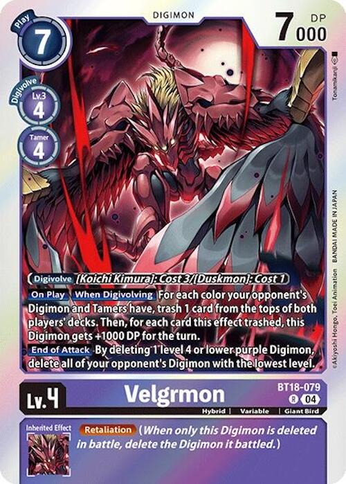 Velgrmon [BT18-079] [Release Special Booster 2.0] | Shuffle n Cut Hobbies & Games