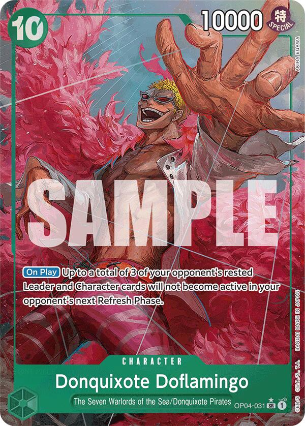 Donquixote Doflamingo (Alternate Art) [Premium Booster -The Best-] | Shuffle n Cut Hobbies & Games