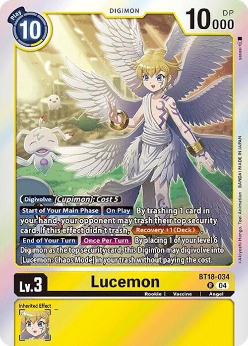 Lucemon [BT18-034] [Release Special Booster 2.0] | Shuffle n Cut Hobbies & Games