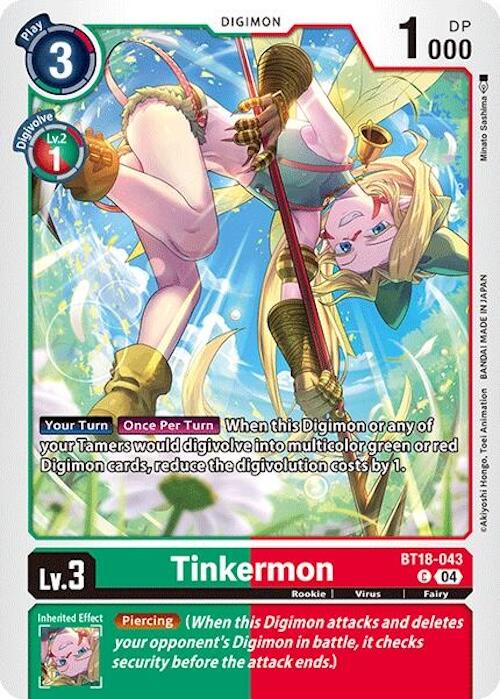 Tinkermon [BT18-043] [Release Special Booster 2.0] | Shuffle n Cut Hobbies & Games