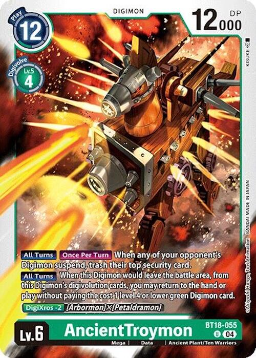 AncientTroymon [BT18-055] [Release Special Booster 2.0] | Shuffle n Cut Hobbies & Games