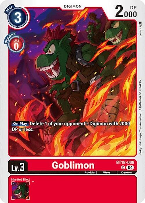 Goblimon [BT18-008] [Release Special Booster 2.0] | Shuffle n Cut Hobbies & Games