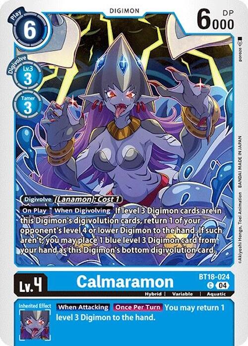 Calmaramon [BT18-024] [Release Special Booster 2.0] | Shuffle n Cut Hobbies & Games