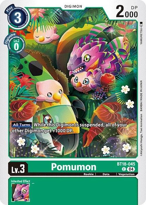 Pomumon [BT18-045] [Release Special Booster 2.0] | Shuffle n Cut Hobbies & Games