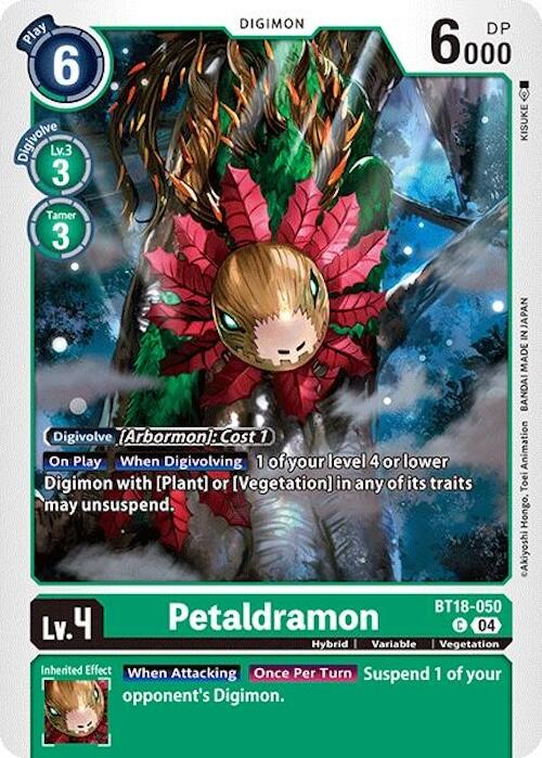 Petaldramon [BT18-050] [Release Special Booster 2.0] | Shuffle n Cut Hobbies & Games