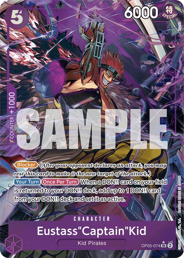 Eustass"Captain"Kid (OP05-074) (Alternate Art) [Premium Booster -The Best-] | Shuffle n Cut Hobbies & Games