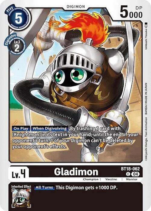 Gladimon [BT18-062] [Release Special Booster 2.0] | Shuffle n Cut Hobbies & Games