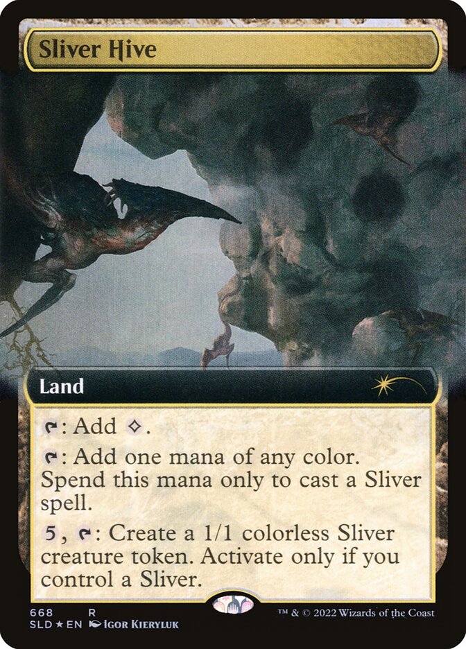 Sliver Hive (Extended Art) [Secret Lair Drop Promos] | Shuffle n Cut Hobbies & Games