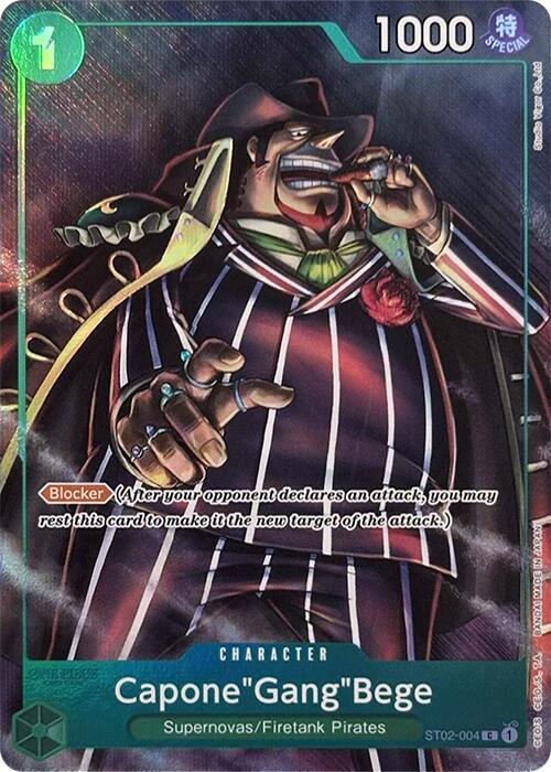 Capone"Gang"Bege (Premium Card Collection -Best Selection Vol. 2-) [One Piece Promotion Cards] | Shuffle n Cut Hobbies & Games