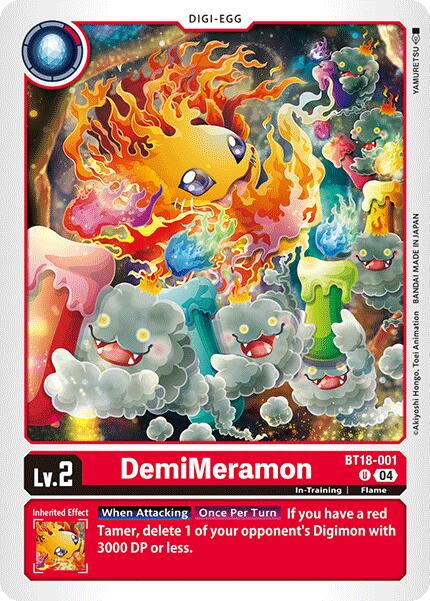 DemiMeramon [BT18-001] [Release Special Booster 2.0] | Shuffle n Cut Hobbies & Games