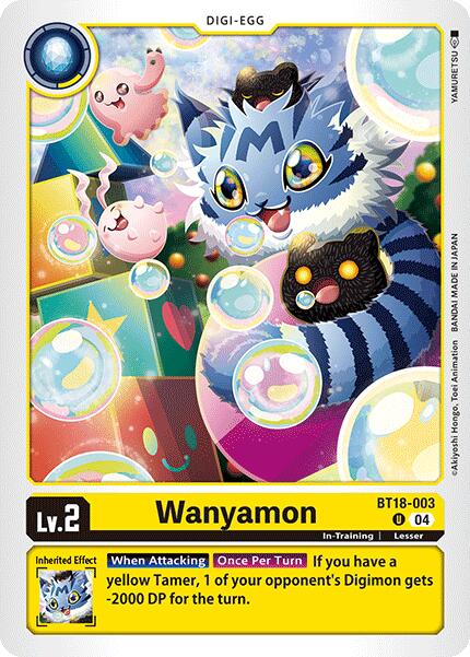 Wanyamon [BT18-003] [Release Special Booster 2.0] | Shuffle n Cut Hobbies & Games