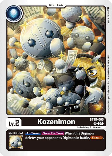 Kozenimon [BT18-005] [Release Special Booster 2.0] | Shuffle n Cut Hobbies & Games