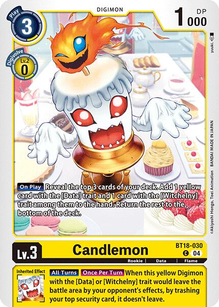 Candlemon [BT18-030] [Release Special Booster 2.0] | Shuffle n Cut Hobbies & Games