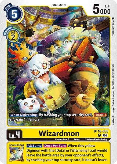 Wizardmon [BT18-036] [Release Special Booster 2.0] | Shuffle n Cut Hobbies & Games