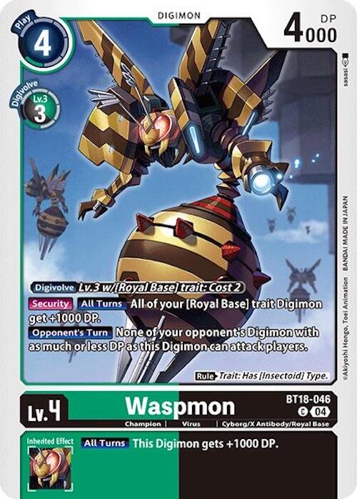 Waspmon [BT18-046] [Release Special Booster 2.0] | Shuffle n Cut Hobbies & Games