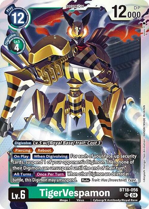 TigerVespamon [BT18-056] [Release Special Booster 2.0] | Shuffle n Cut Hobbies & Games