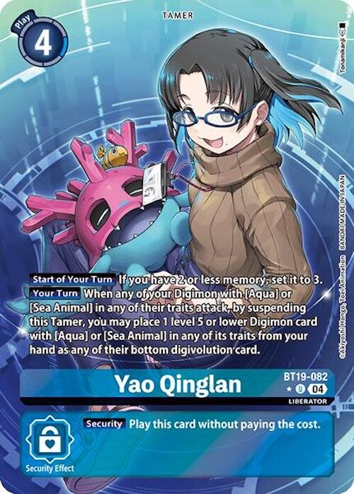 Yao Qinglan [BT19-082] (Alternate Art) [Release Special Booster 2.0] | Shuffle n Cut Hobbies & Games