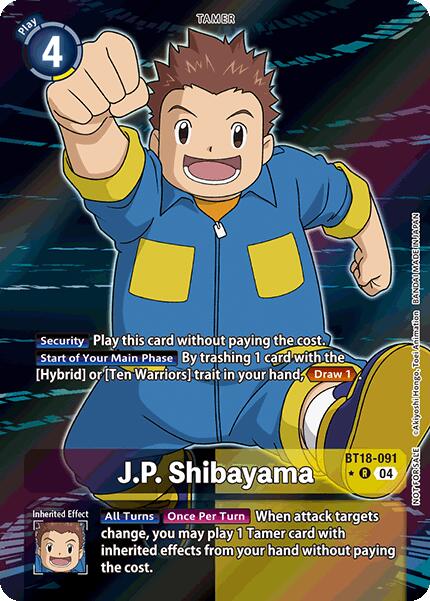 J.P. Shibayama [BT18-091] (Release Special Booster 2.0: Box Promotion Pack) [Release Special Booster 2.0] | Shuffle n Cut Hobbies & Games