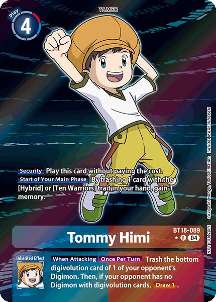 Tommy Himi [BT18-089] (Release Special Booster 2.0: Box Promotion Pack) [Release Special Booster 2.0] | Shuffle n Cut Hobbies & Games