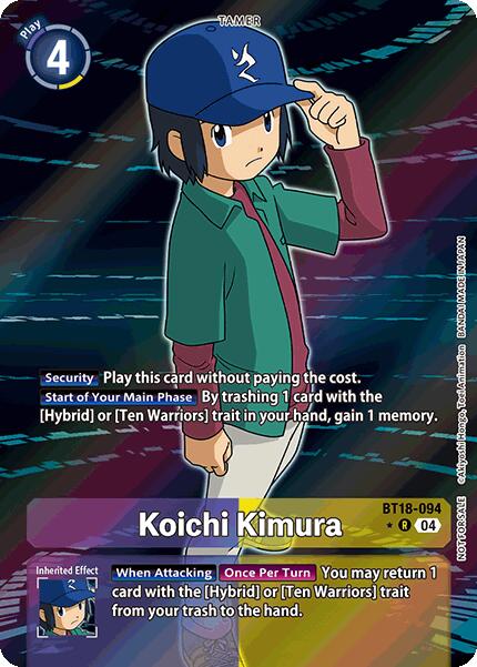 Koichi Kimura [BT18-094] (Release Special Booster 2.0: Box Promotion Pack) [Release Special Booster 2.0] | Shuffle n Cut Hobbies & Games