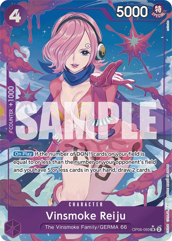 Vinsmoke Reiju (OP06-069) (Alternate Art) [Premium Booster -The Best-] | Shuffle n Cut Hobbies & Games