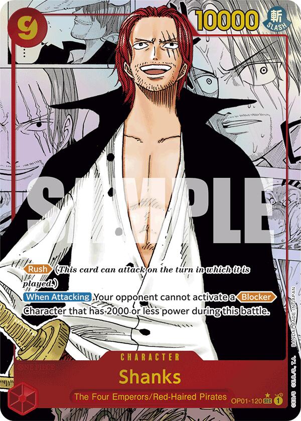 Shanks (Manga) [Premium Booster -The Best-] | Shuffle n Cut Hobbies & Games