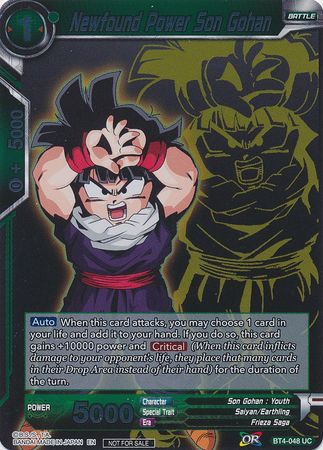 Newfound Power Son Gohan (Event Pack 3 - 2019) (BT4-048_PR) [Promotion Cards] | Shuffle n Cut Hobbies & Games