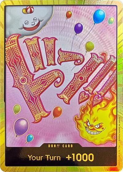 DON!! Card (Big Mom) (Gold) [Premium Booster -The Best-] | Shuffle n Cut Hobbies & Games