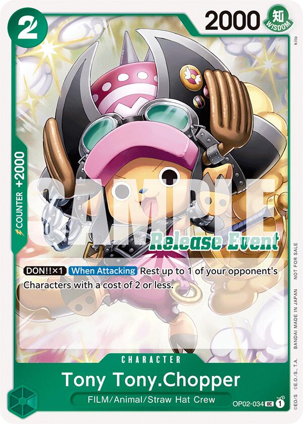 Tony Tony.Chopper (ST15 - ST20 Release Event Winner Pack) [One Piece Promotion Cards] | Shuffle n Cut Hobbies & Games