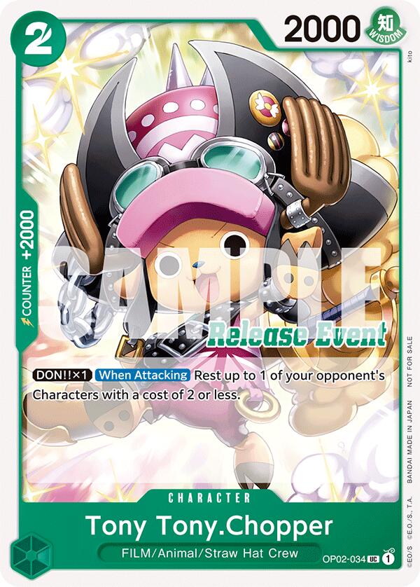 Tony Tony.Chopper (ST15 - ST20 Release Event Pack) [One Piece Promotion Cards] | Shuffle n Cut Hobbies & Games