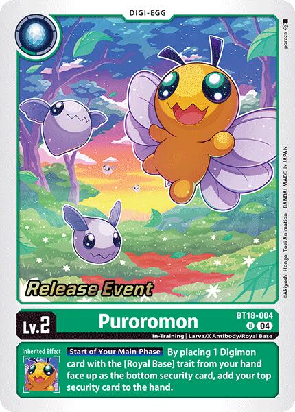 Puroromon [BT18-004] [Release Special Booster 2.0 Pre-Release Cards] | Shuffle n Cut Hobbies & Games