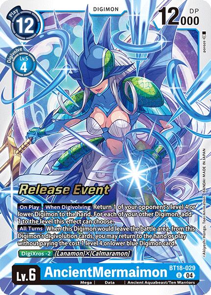 AncientMermaimon [BT18-029] [Release Special Booster 2.0 Pre-Release Cards] | Shuffle n Cut Hobbies & Games