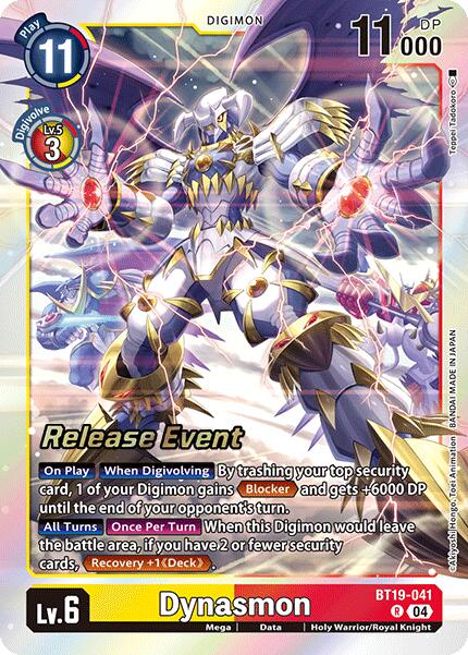 Dynasmon [BT19-041] [Release Special Booster 2.0 Pre-Release Cards] | Shuffle n Cut Hobbies & Games