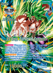 Broly // SS Broly, Full-Power Explosion (Top 16) (BT26-032) [Ultimate Advent Prerelease Promos] | Shuffle n Cut Hobbies & Games