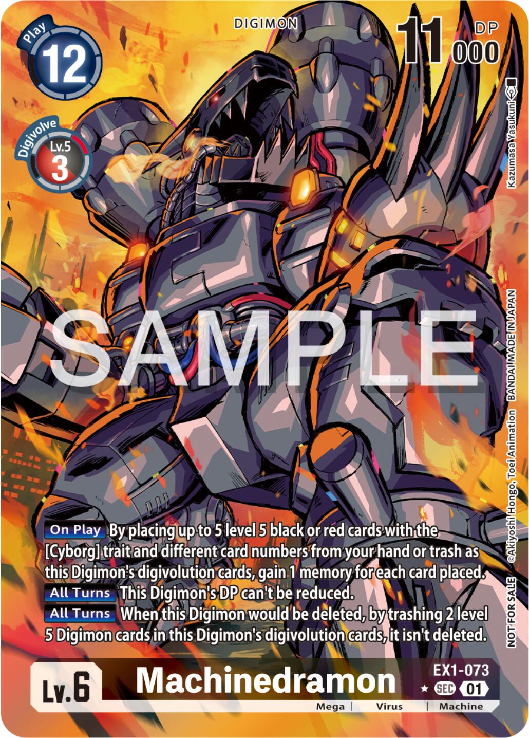 Machinedramon [EX1-073] (Release Special Booster Ver.2.0 Celebration Event Winner) [Release Special Booster 2.0 Pre-Release Cards] | Shuffle n Cut Hobbies & Games