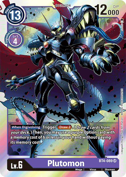 Plutomon [BT4-089] [Great Legend] | Shuffle n Cut Hobbies & Games