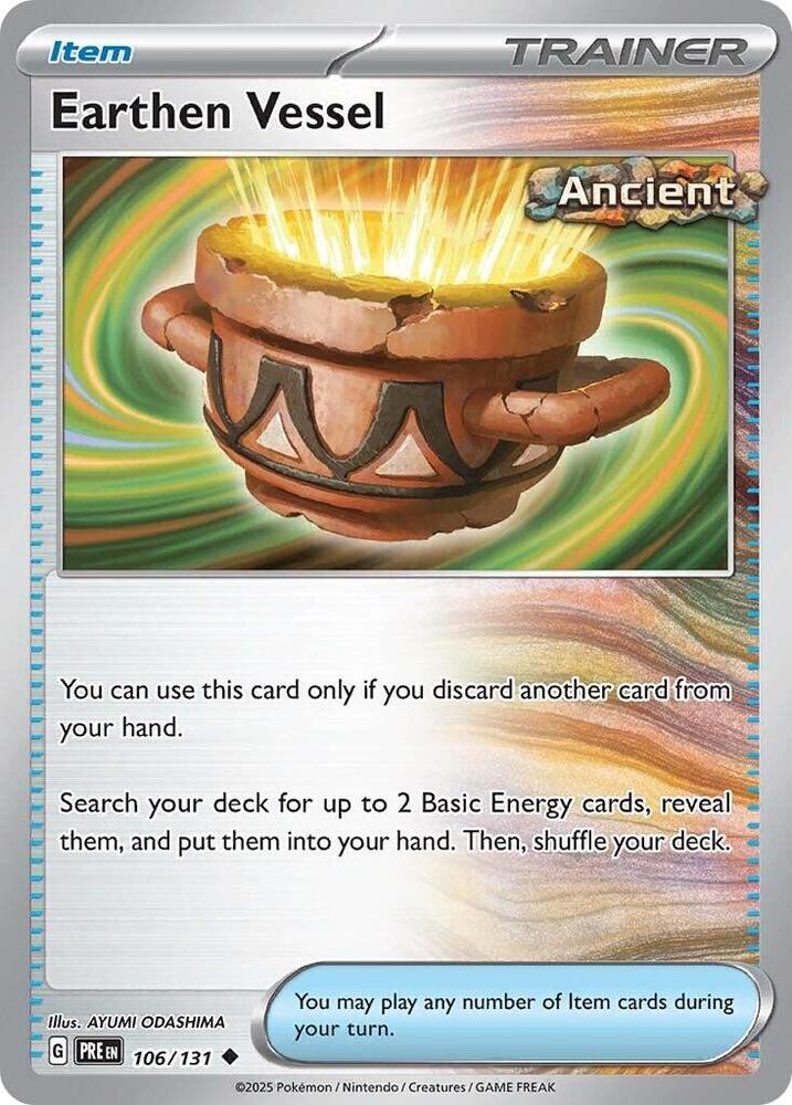 Earthen Vessel (106/131) [Scarlet & Violet: Prismatic Evolutions] | Shuffle n Cut Hobbies & Games