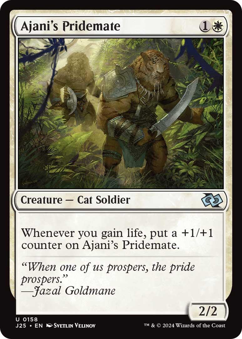 Ajani's Pridemate [Foundations Jumpstart] | Shuffle n Cut Hobbies & Games