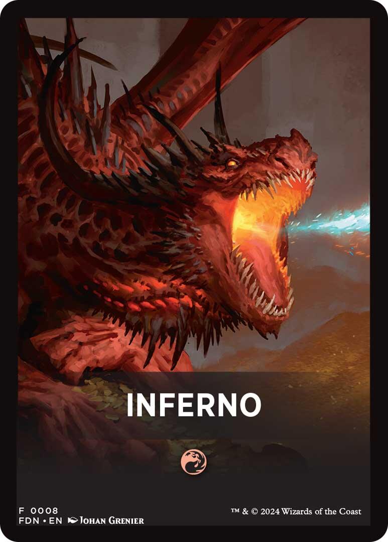 Inferno Theme Card [Foundations] | Shuffle n Cut Hobbies & Games