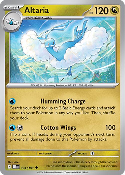 Altaria (134/191) [Scarlet & Violet: Surging Sparks] | Shuffle n Cut Hobbies & Games