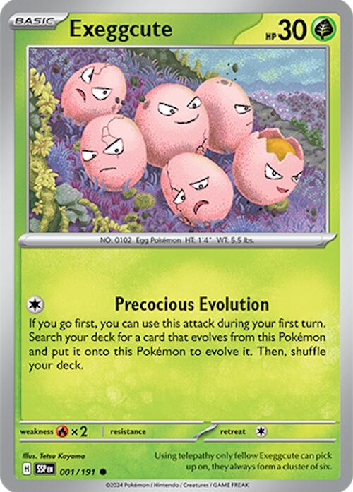 Exeggcute (001/191) [Scarlet & Violet: Surging Sparks] | Shuffle n Cut Hobbies & Games