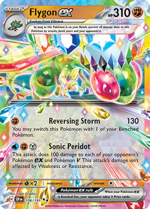 Flygon ex (106/191) [Scarlet & Violet: Surging Sparks] | Shuffle n Cut Hobbies & Games