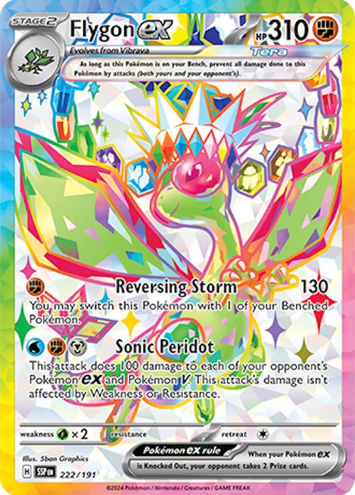 Flygon ex (222/191) [Scarlet & Violet: Surging Sparks] | Shuffle n Cut Hobbies & Games