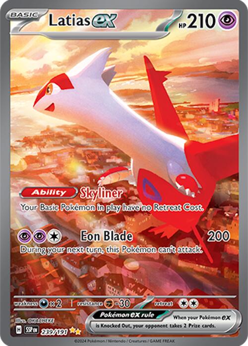 Latias ex (239/191) [Scarlet & Violet: Surging Sparks] | Shuffle n Cut Hobbies & Games