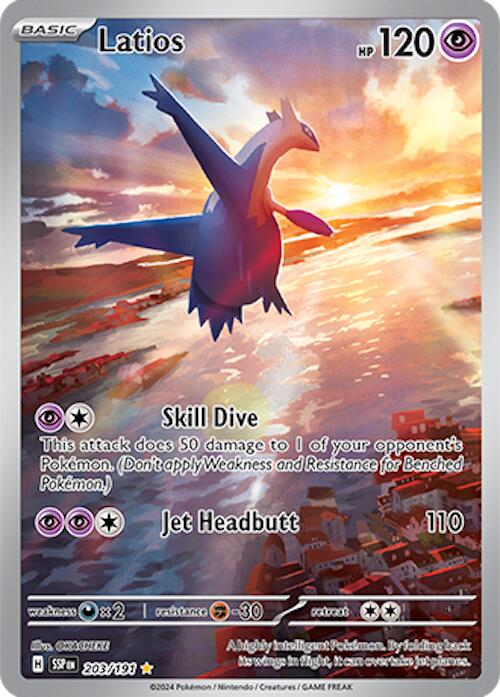 Latios (203/191) [Scarlet & Violet: Surging Sparks] | Shuffle n Cut Hobbies & Games