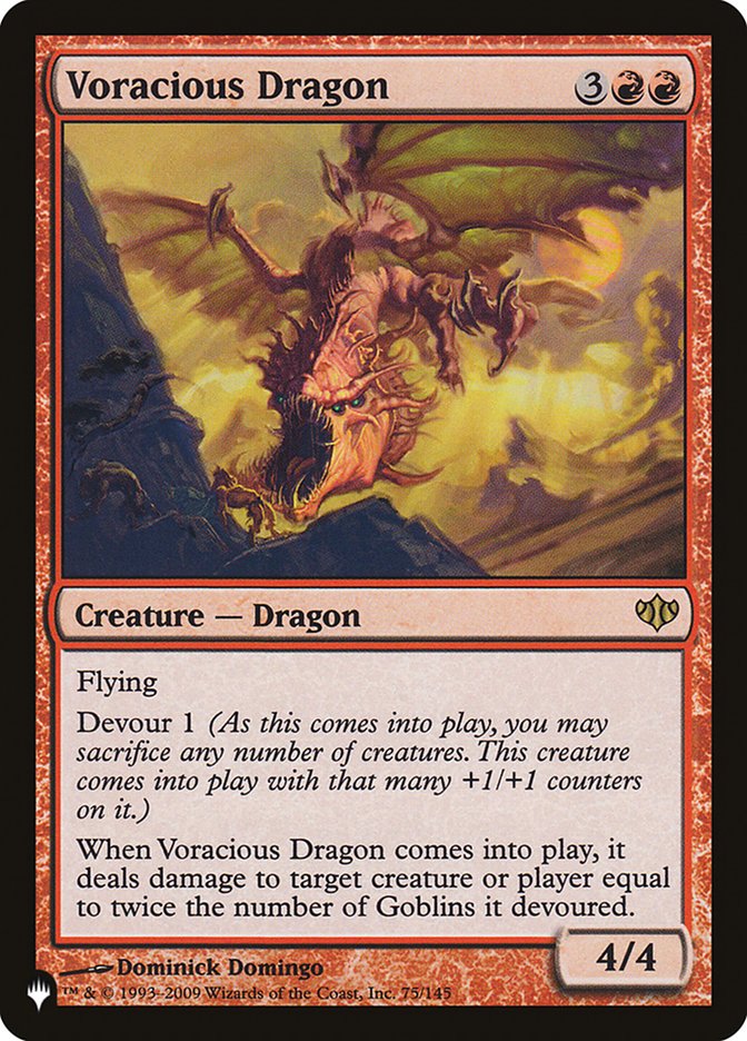 Voracious Dragon [The List] | Shuffle n Cut Hobbies & Games