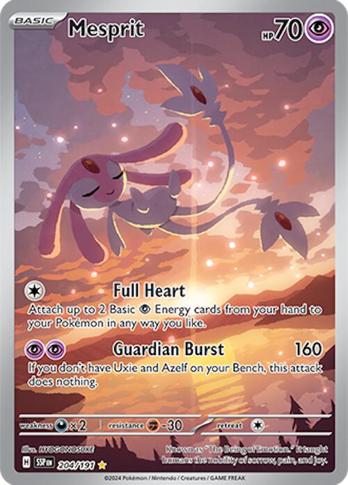 Mesprit (204/191) [Scarlet & Violet: Surging Sparks] | Shuffle n Cut Hobbies & Games