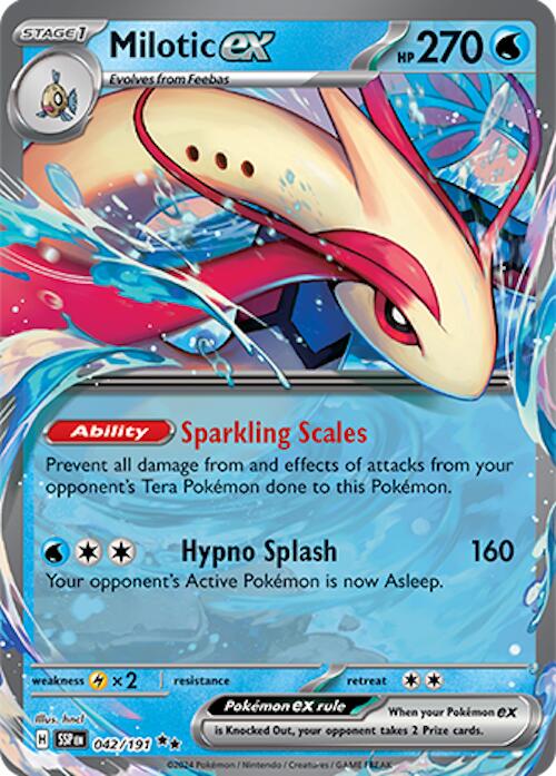 Milotic ex (042/191) [Scarlet & Violet: Surging Sparks] | Shuffle n Cut Hobbies & Games